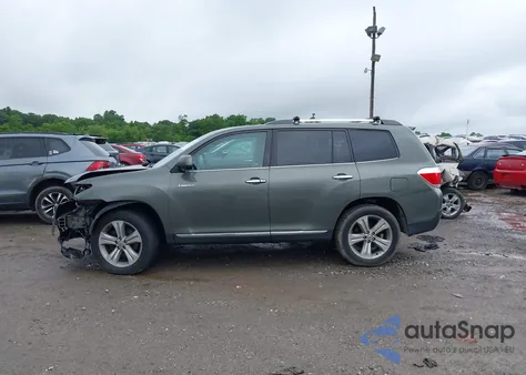 2012 Toyota Highlander Limited из США, поврежденный, VIN 5TDDK3EHXCS162909